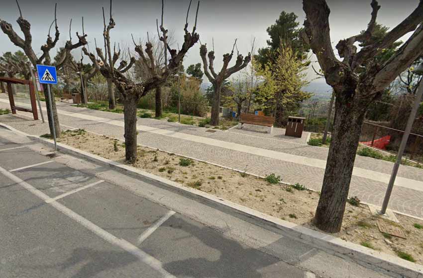 Area sosta camper morrovalle