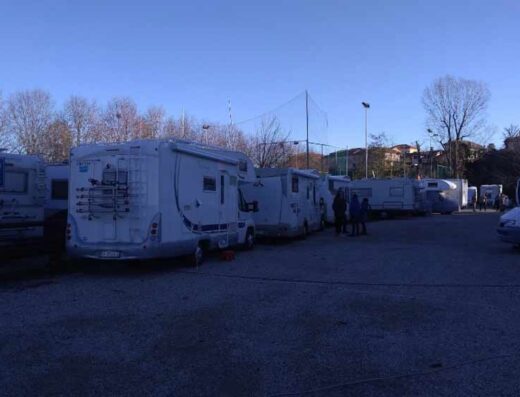 PARCHEGGIO CAMPER NEIVE