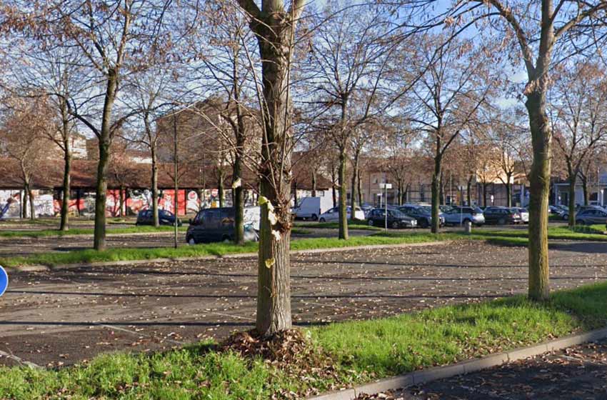 Parcheggio piazzale croce rossa