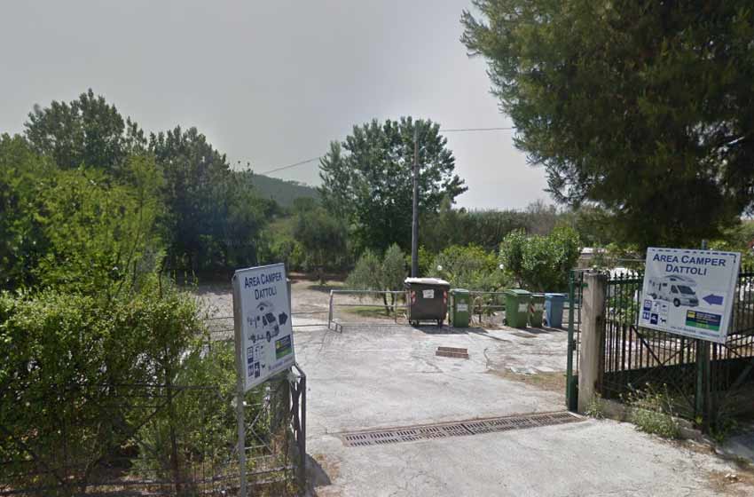 Area camper dattoli - peschici