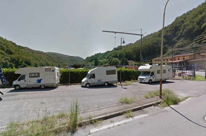 Area sosta camper pietrabuona