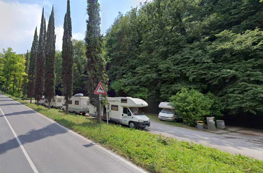 Area sosta camper poggibonsi