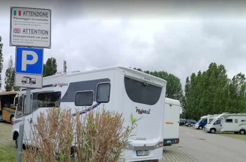 Parcheggio camper codigoro