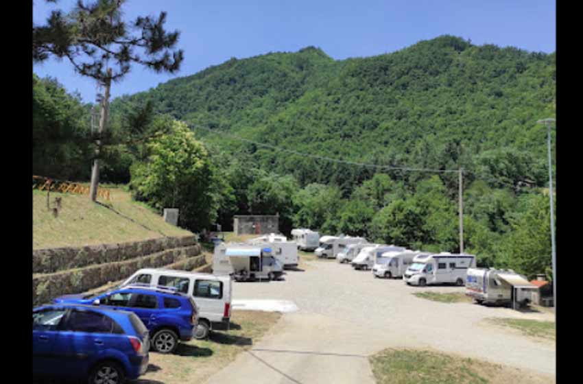 Parcheggio parco turistico di fontanalda