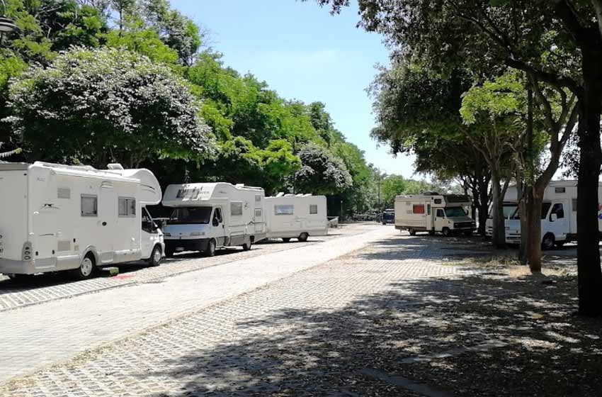 Area sosta camper gaeta