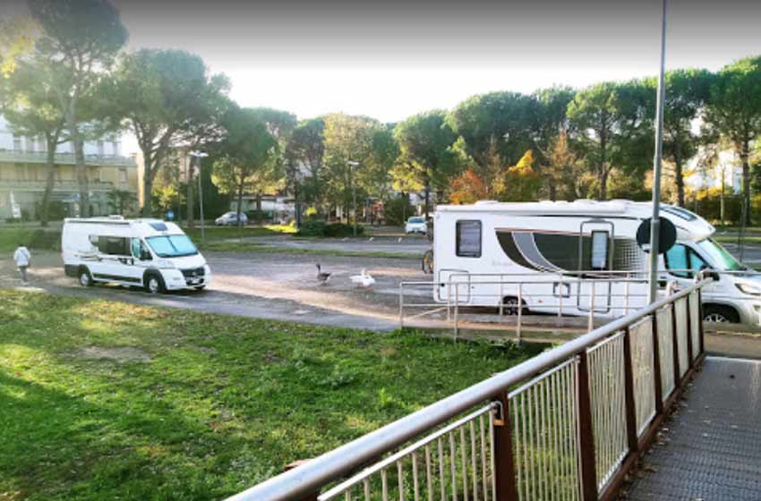 Area sosta camper riolo terme