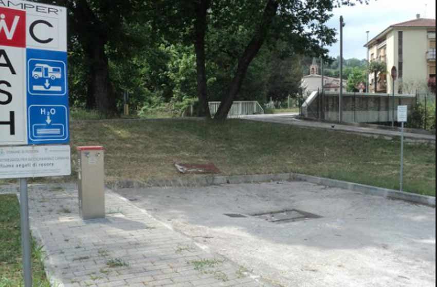 Area camper angeli di rosora