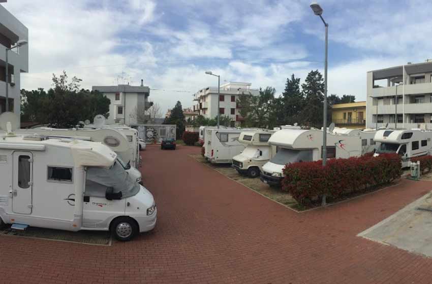 Area sosta camper ruvo di puglia