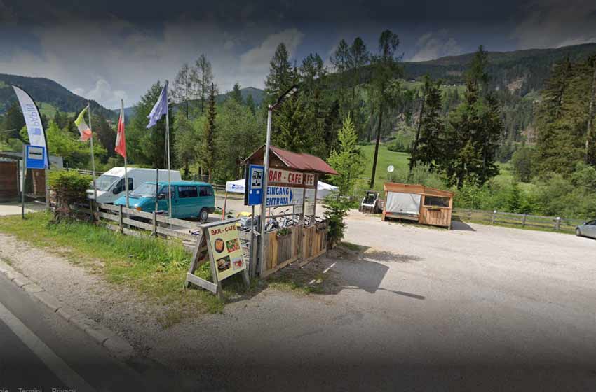 Area di sosta camper parking san candido
