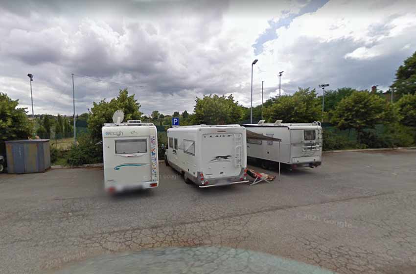 Area sosta camper - san quirico d'orcia