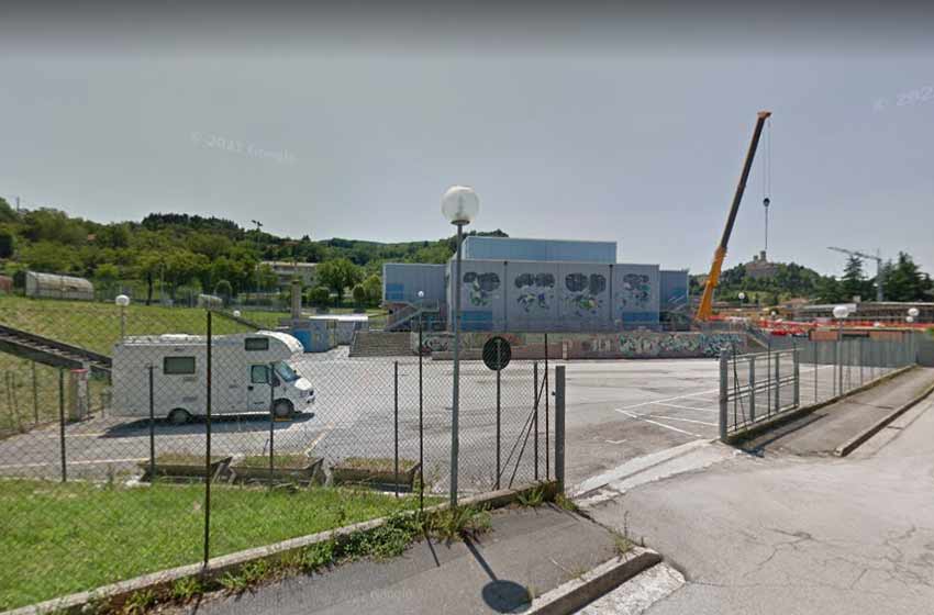 Area camper san severino marche