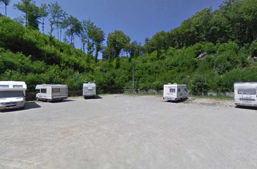 Area sosta camper santa fiora