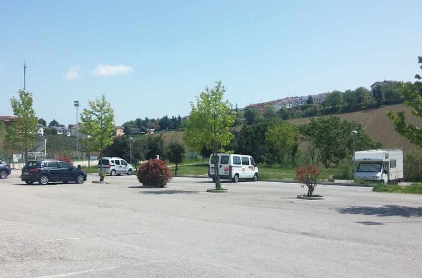 Area sosta camper santa maria nuova