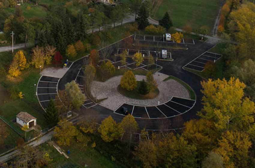 Area sosta camper sant'agata feltria