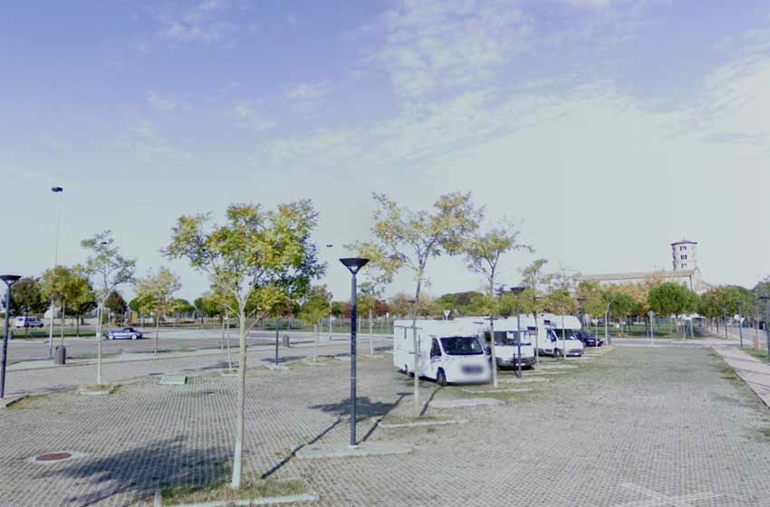 Area sosta camper classe