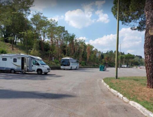 SOSTA CAMPER PALASPORT SIENA