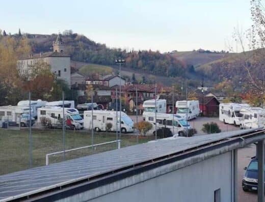AREA SOSTA CAMPER SINIO