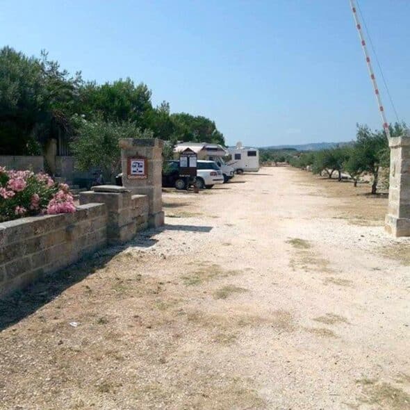 Area sosta camper ostuni getsemani