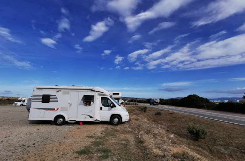 Parcheggio spiaggia le saline - stintino