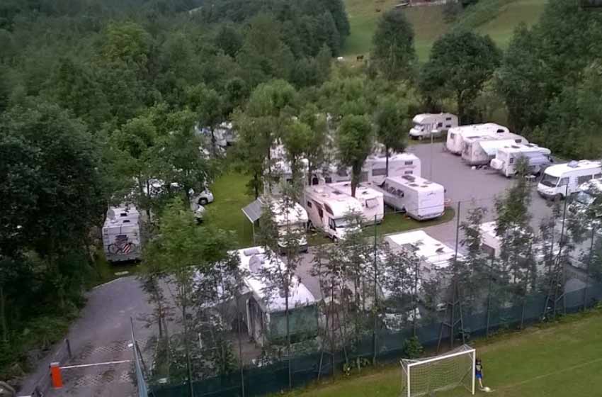 Area sosta camper - sabiunet - valbondione