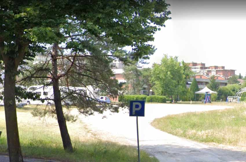 Area sosta camper valenza