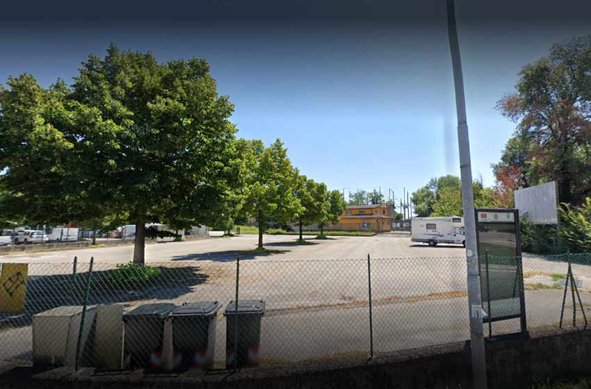 Area sosta camper park bassano