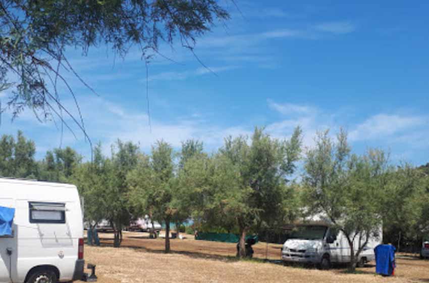 Lido azzurro sosta camper - vico del gargano