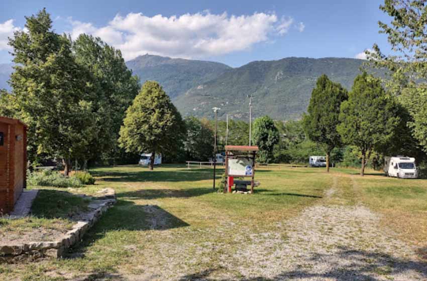 Area sosta camper villar focchiardo