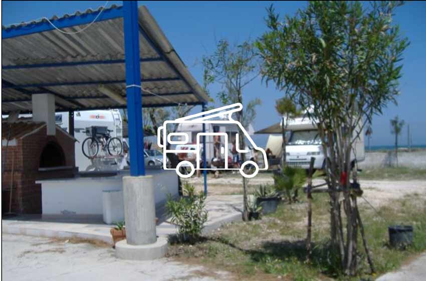 Area sosta camper zapponeta beach