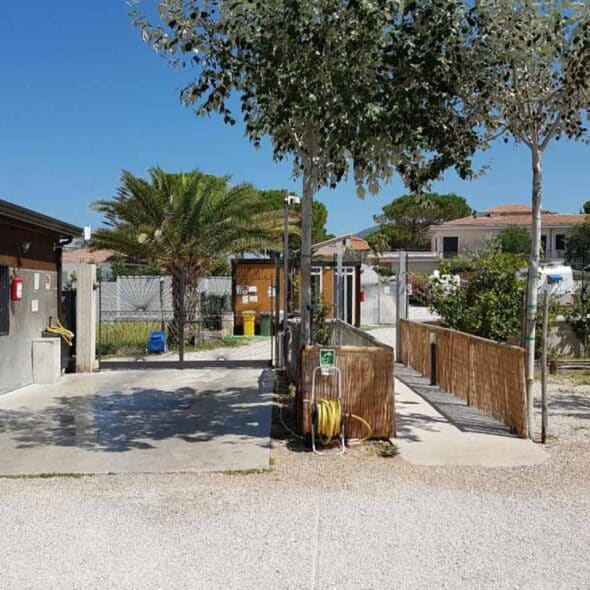 Area sosta camper campo dei rocchi