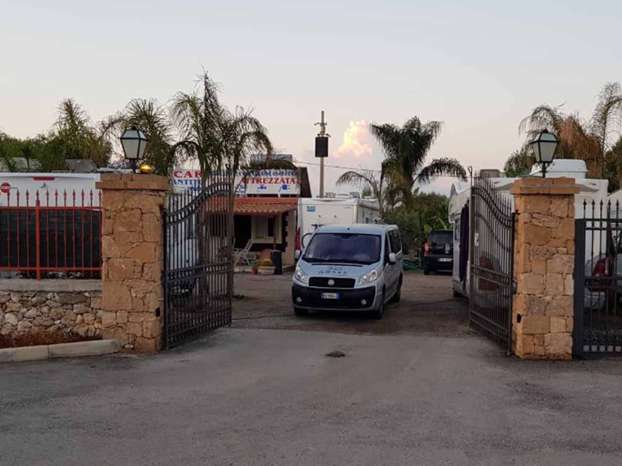 Sosta camper claud car