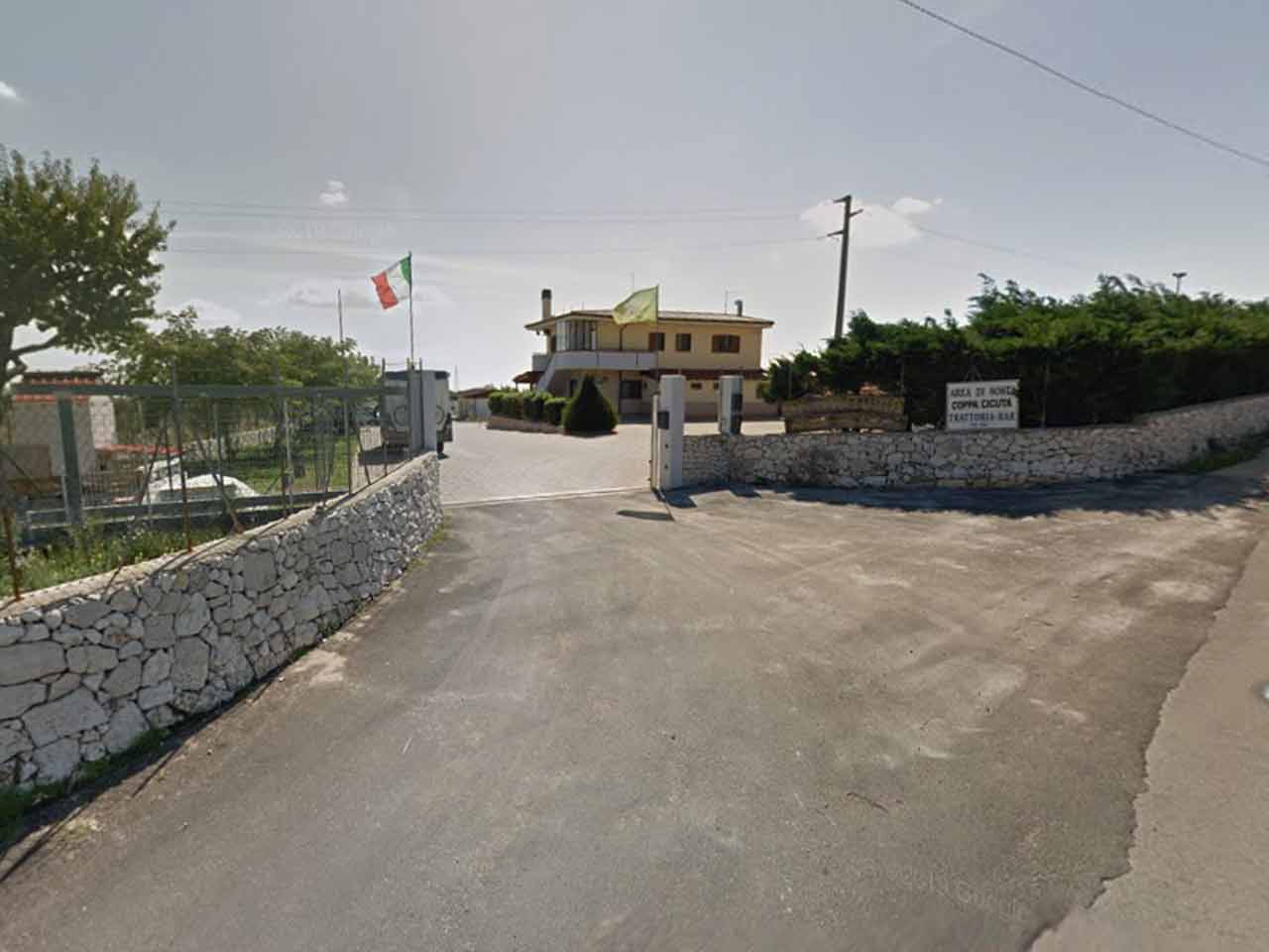 Area sosta coppa cicuta san giovanni rotondo