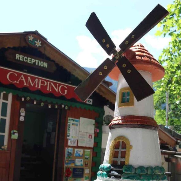 Camping monte bianco
