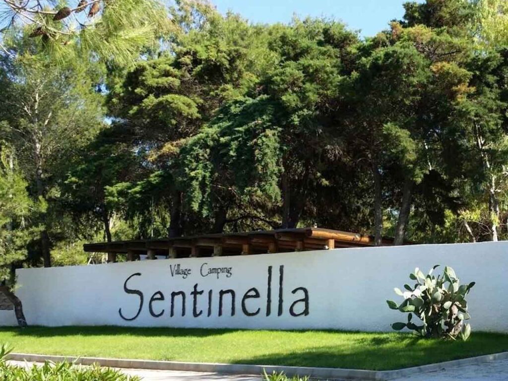 Il Camping Sentinella a Torre dell'Orso.