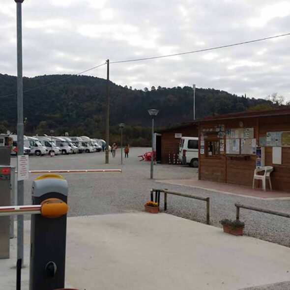 Area di sosta camper le terme