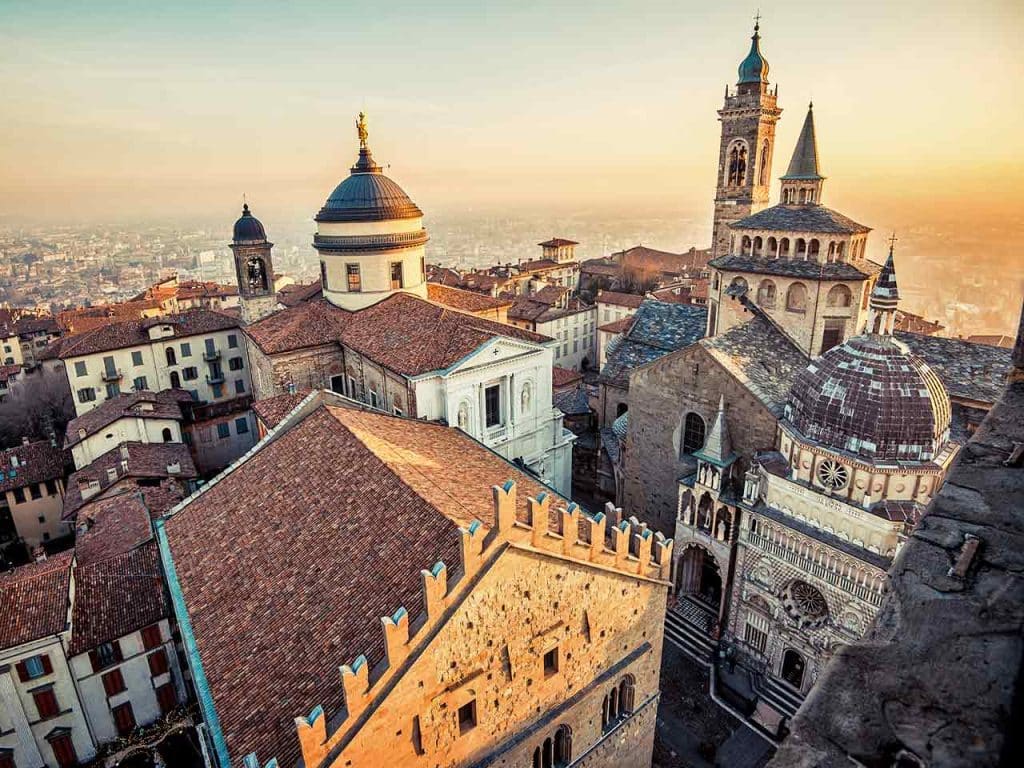 Basiliche di Sant'Alessandro e di Santa Maria Maggiore a Bergamo.