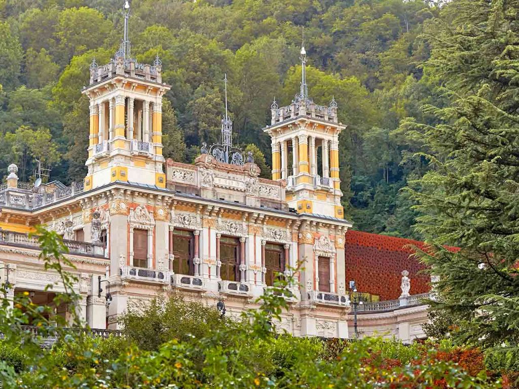 L'ex Casinò di San Pellegrino Terme, oggi sede del centro QC Terme San Pellegrino.
