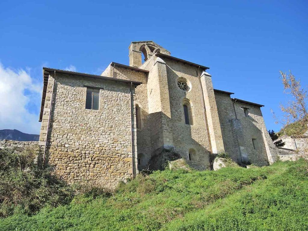 L'Abbazia di San Bartolomeo a Carpineto della Nora.