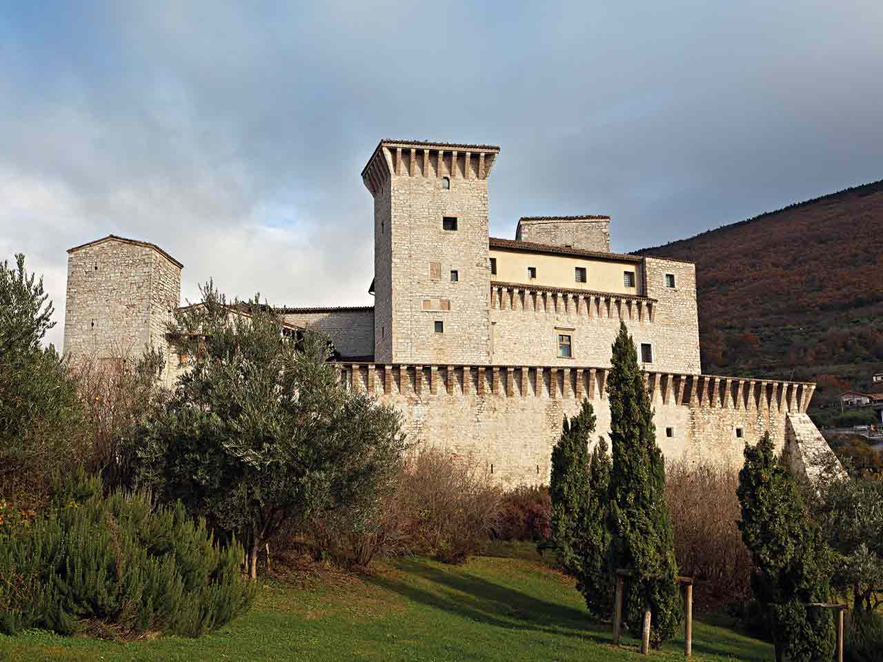 La Rocca Flea a Gualdo Tadino - In viaggio con Giuseppe verso Gubbio