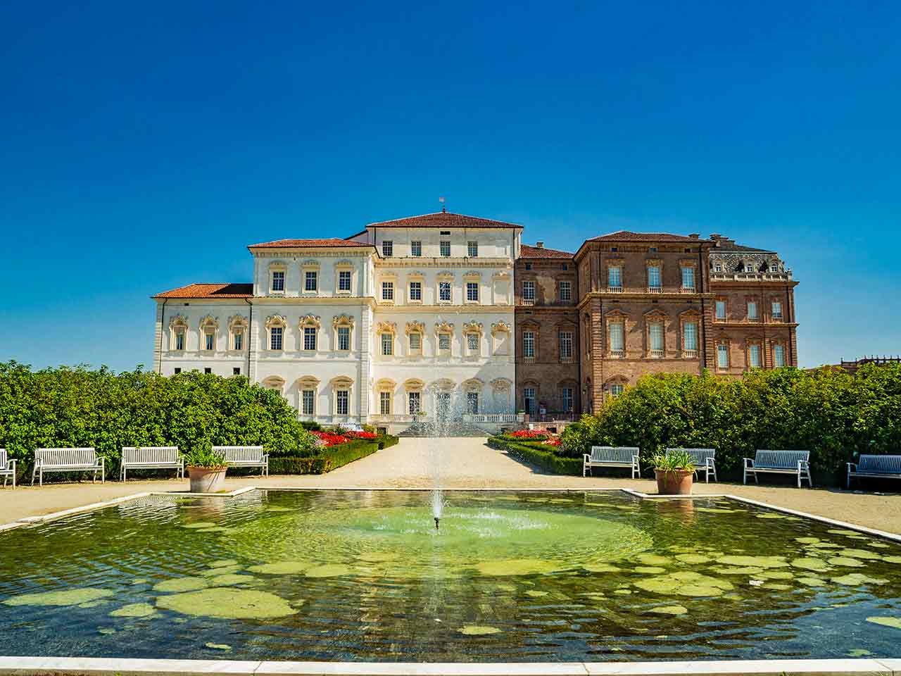 Giardino della Reggia di Venaria Reale - 5 giardini da visitare in camper