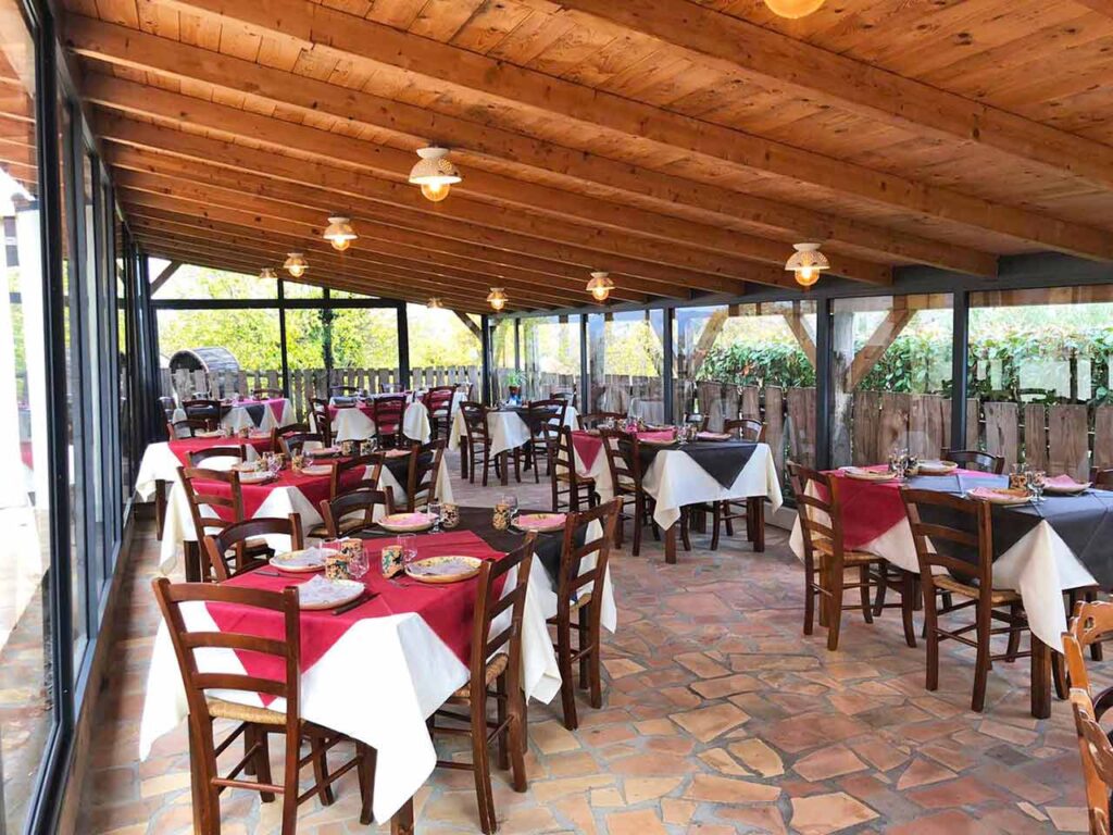 La Trattoria di Campagna da Ciccio alla Capannaccia ad Acquapendente (VT), uno degli agriturismi nel Lazio da non perdere secondo il PLEINAIRCLUB.