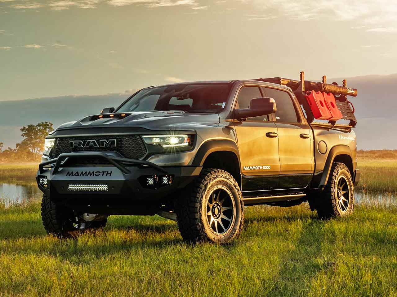 Hennessey Mammoth 1000 TRX. Un camper into the wild