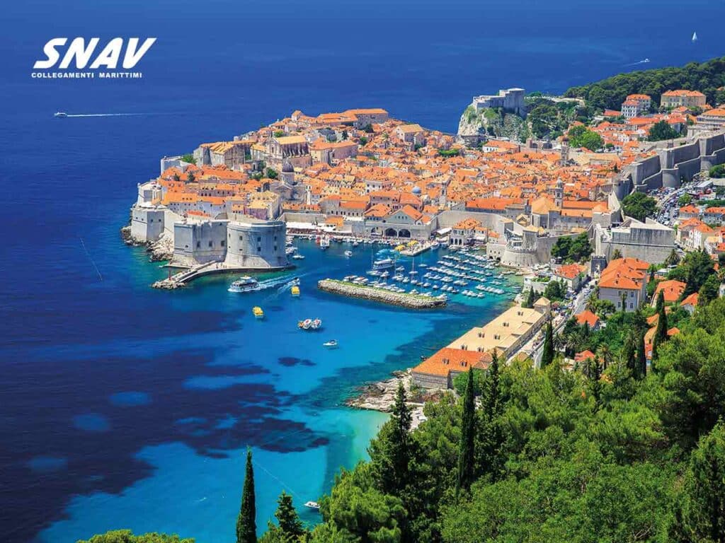 Dubrovnik in Croazia, una delle mete che puoi visitare approfittando dello sconto sui traghetti SNAV offerto dal PLEINAIRCLUB.