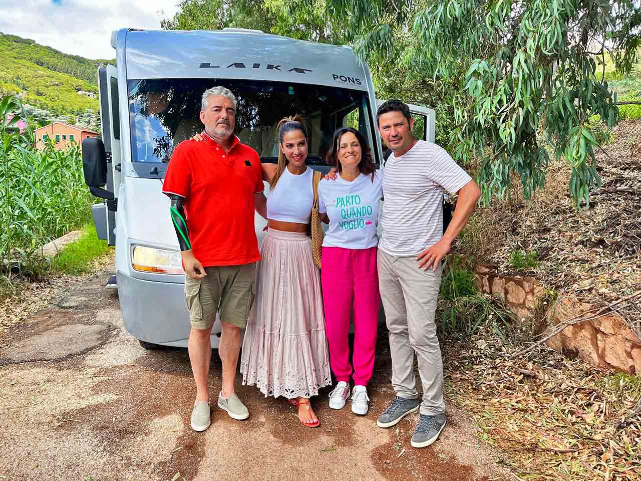 Rosanna e Luca su Rai1 per Camper in Viaggio: i camperisti della prossima settimana con Tinto e Roberta Morise