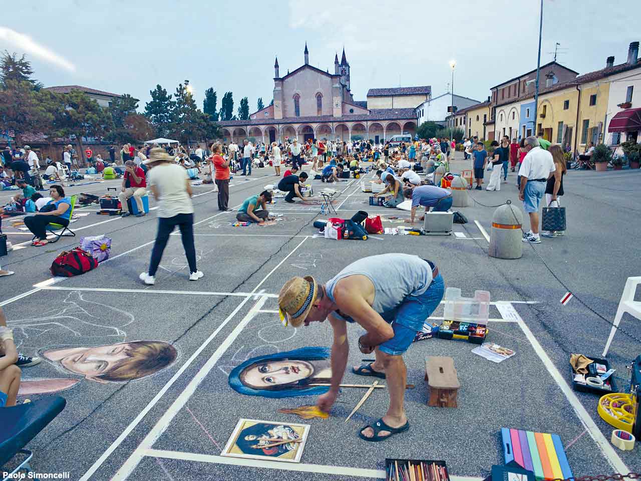 City Break in camper a Mantova e dintorni - Madonnari al Santuario della Beata Vergine delle Grazie