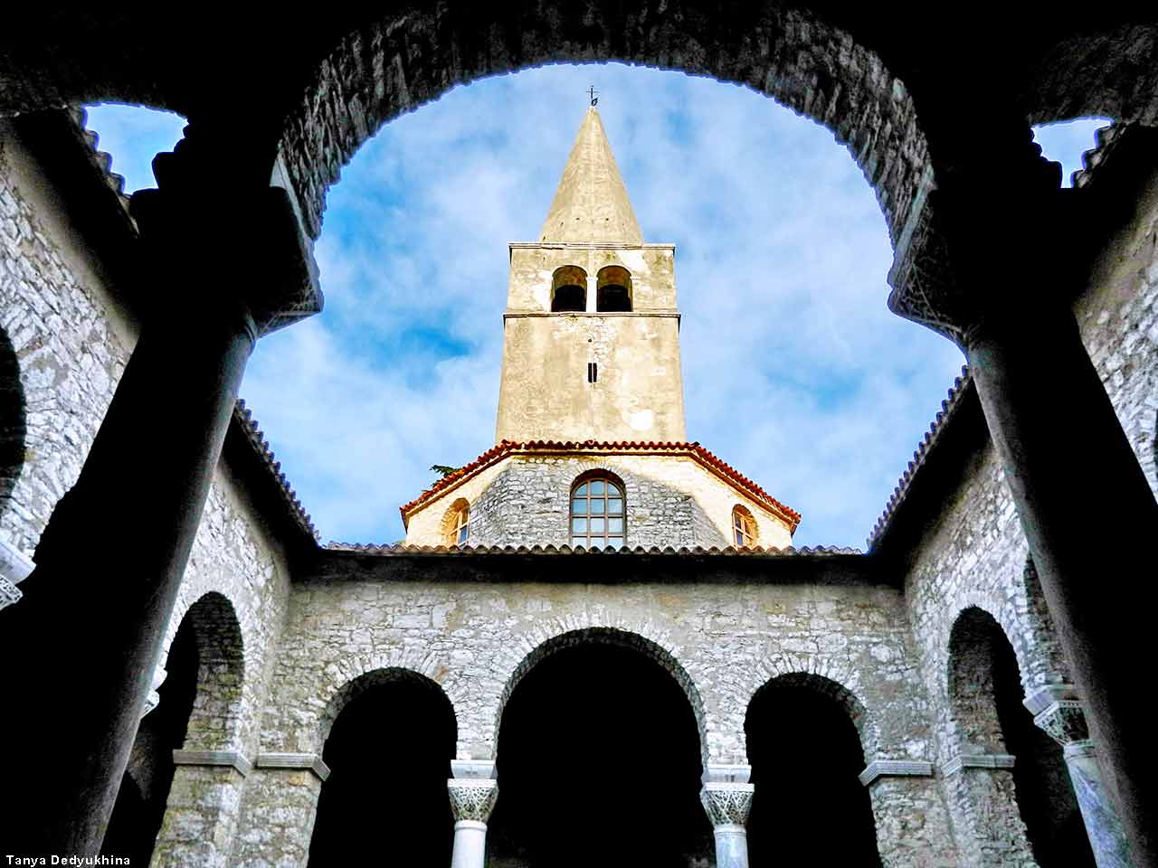 Basilica del vescovo Eufrasio a Parenzo - cosa vedere in Croazia in camper