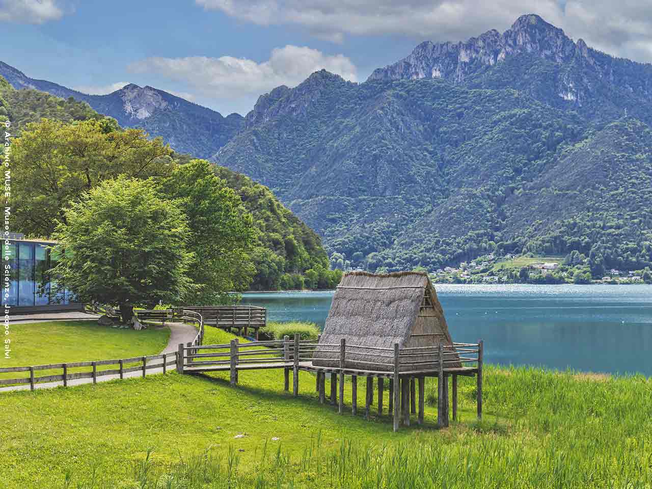 Il Museo delle Palafitte del Lago di Ledro.