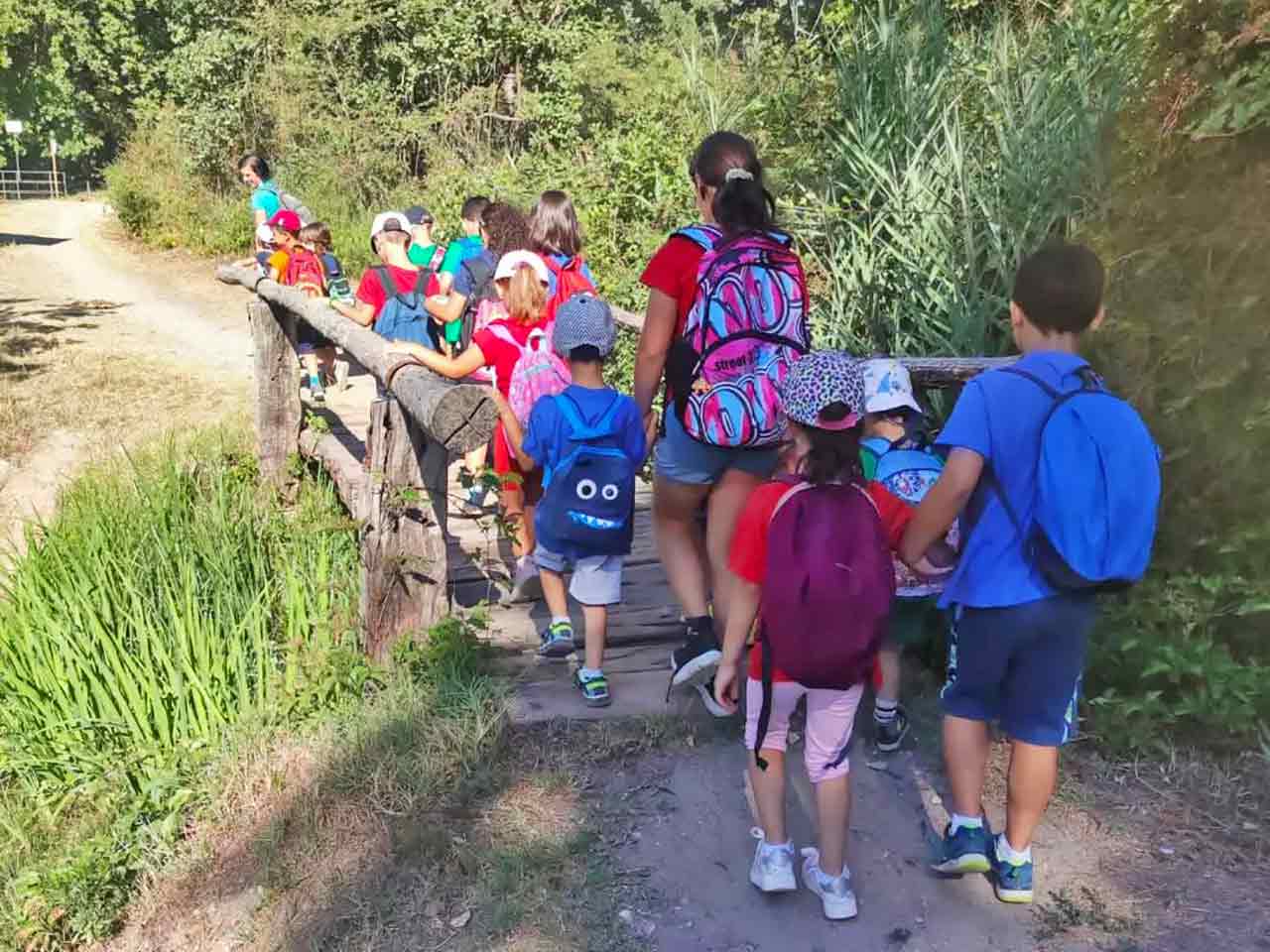 Un'attività per bambini proposta dall'Associazione Naturalistica Codibugnolo.