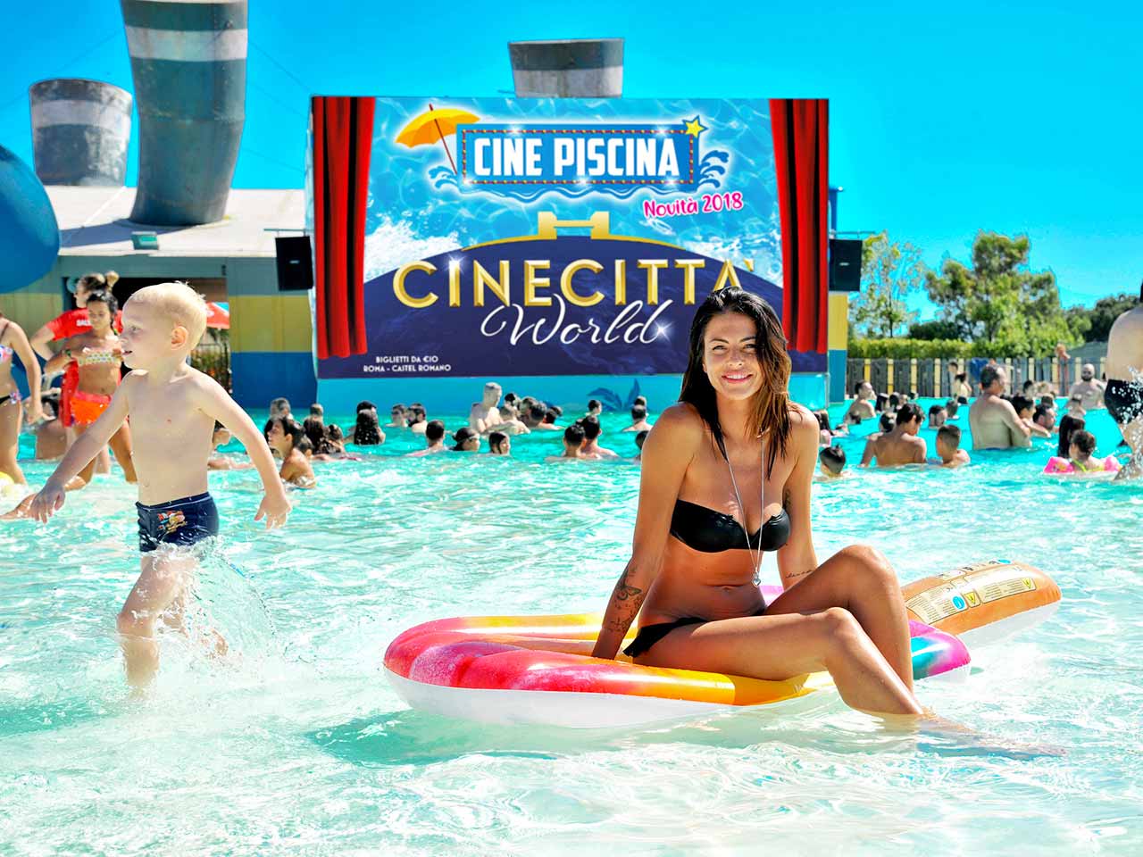 Sconti per gli acquapark: Aqua World, il parco acquatico di Cinecittà World a Roma.