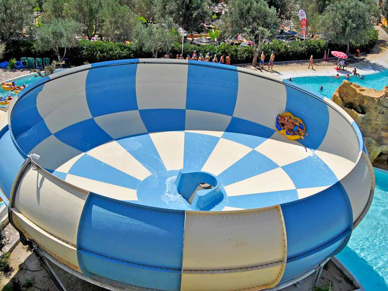 Una delle attrazioni del Carrisiland Acquapark.
